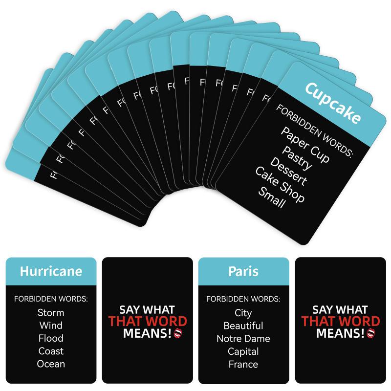 New 50-card adjective board game toy card party gathering multiplayer interactive card toy for couple adults