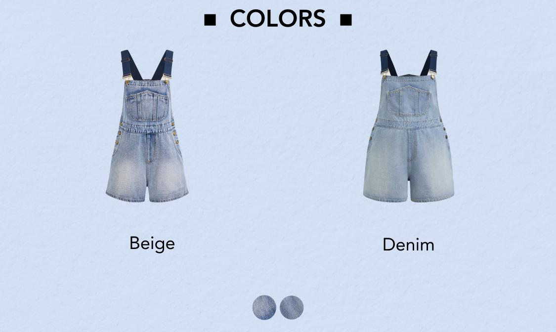 Cider Denim Pocket Wide Leg Jumpsuit SpringStatements