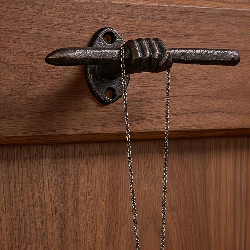 Creative Cast Iron Wall Mounted Hook, Entrance Hook or Unique Room Decoration, for Hanging Coats, Wallets, Scarves, Jewelry