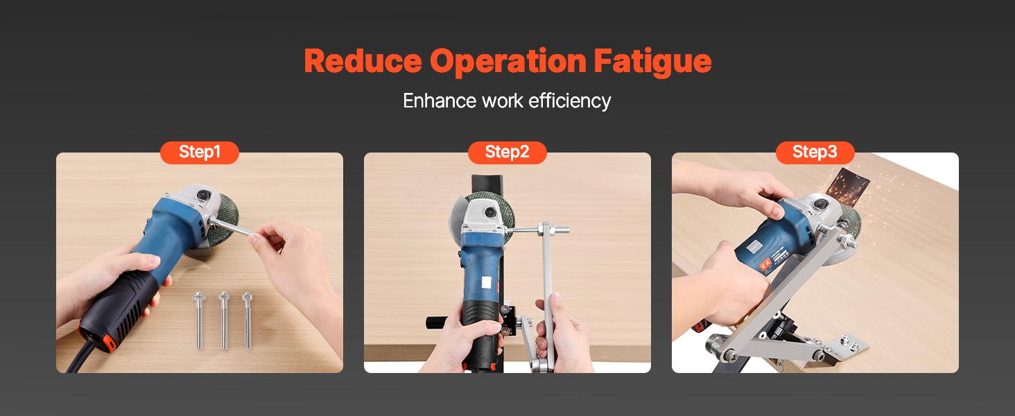 VEVOR Lawn Mower Blade Sharpener and Balancer, 15 - 45 Adjustable Lawnmower Blade Sharpening Tool with 4 Adapter Pins, Ball Bearings 25mm Enlarged Handle, Compatible with Most Angle Grinders VEVOR Lawn Mower Blade Sharpener and Balancer, 15 - 45 Adjustable Lawnmower Blade Sharpening Tool with 4 Adapter Pins, Ball Bearings 25mm Enlarged Handle, Compatible with Most Angle Grinders