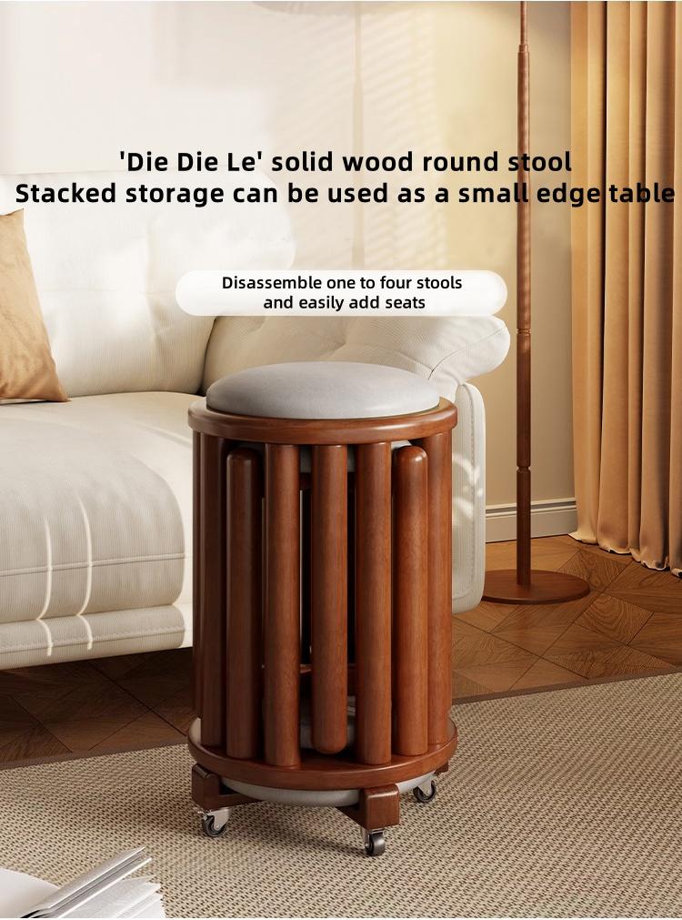 Home stools, outdoor coffee tables, stackable stools, dining room small stools