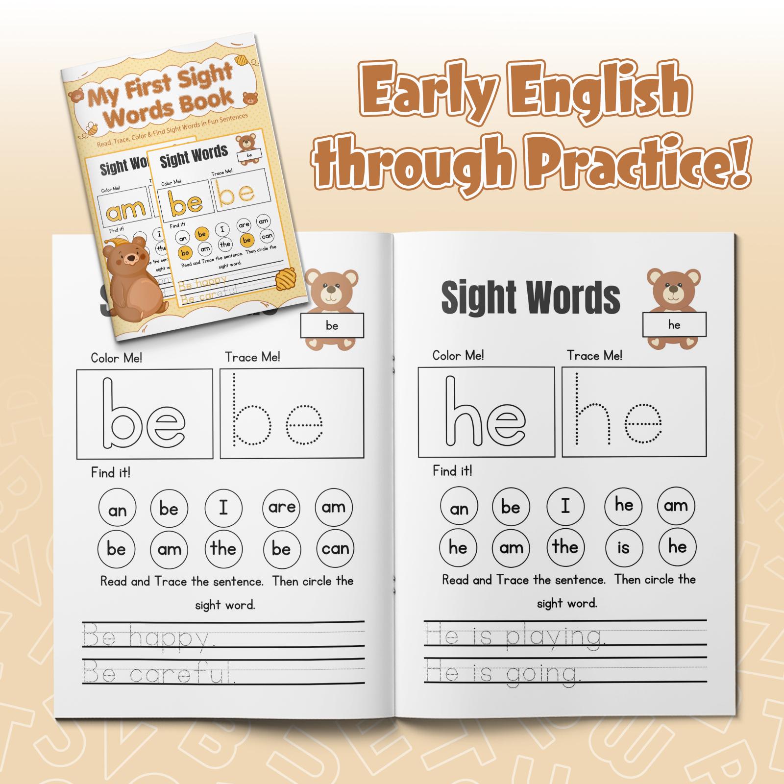 Kids' ABC Alphabet Activity Workbook, Fun Letter Tracing and Handwriting Practice, Uppercase and Lowercase Letters, Early Literacy, Fine Motor Skills, Preschool Teaching Resource for Home or Classroom