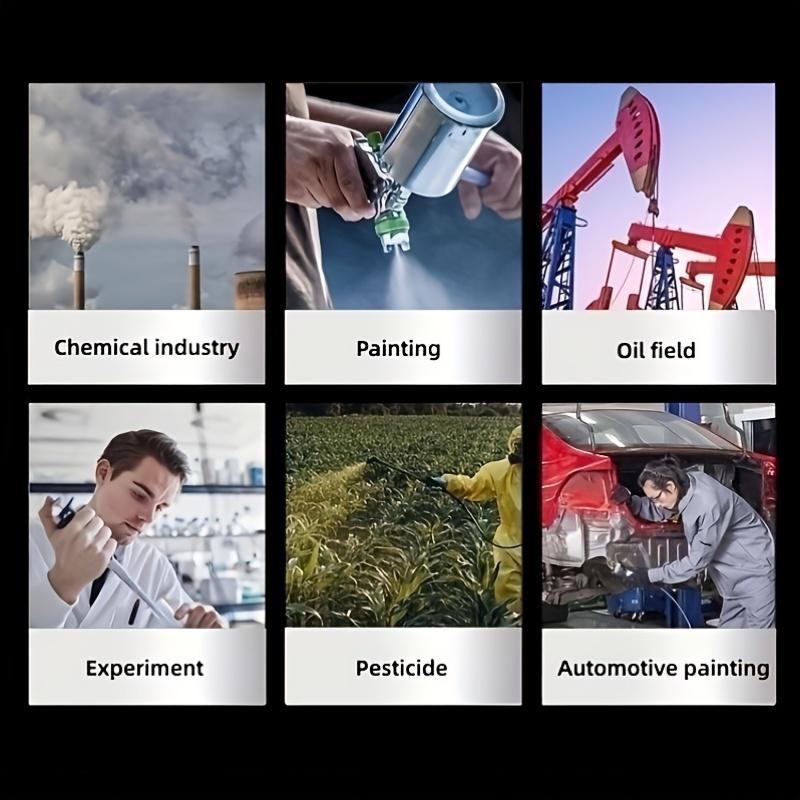 Half Face Mask with Filter, Reusable Dustproof Mask, Safety Mask for Paint, Woodworking, Construction, Polishing, Chemical, DIY