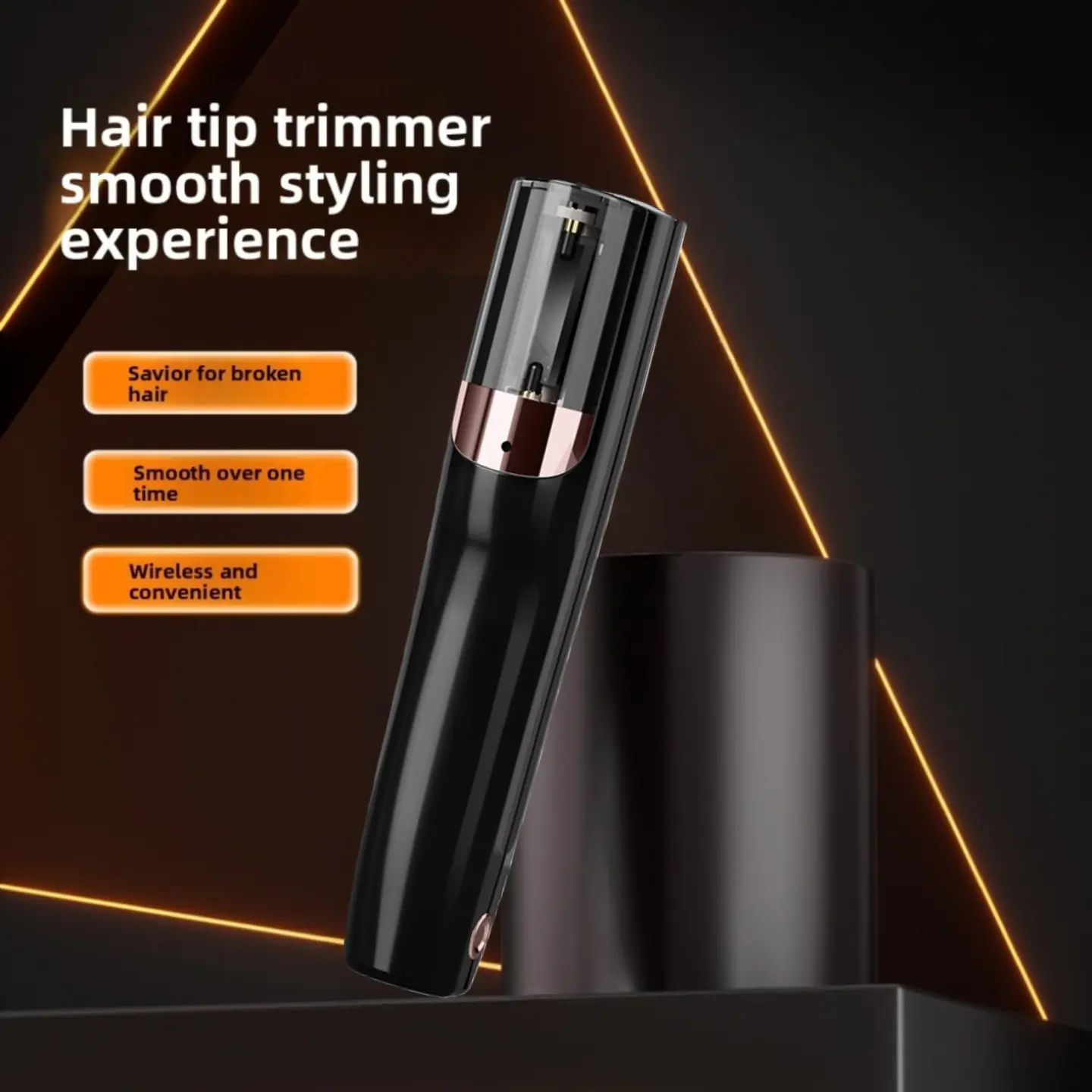 Electric Split End Trimmer, Automatic Hair Repair Design, Portable Hair Care Tool, Model RH-666
