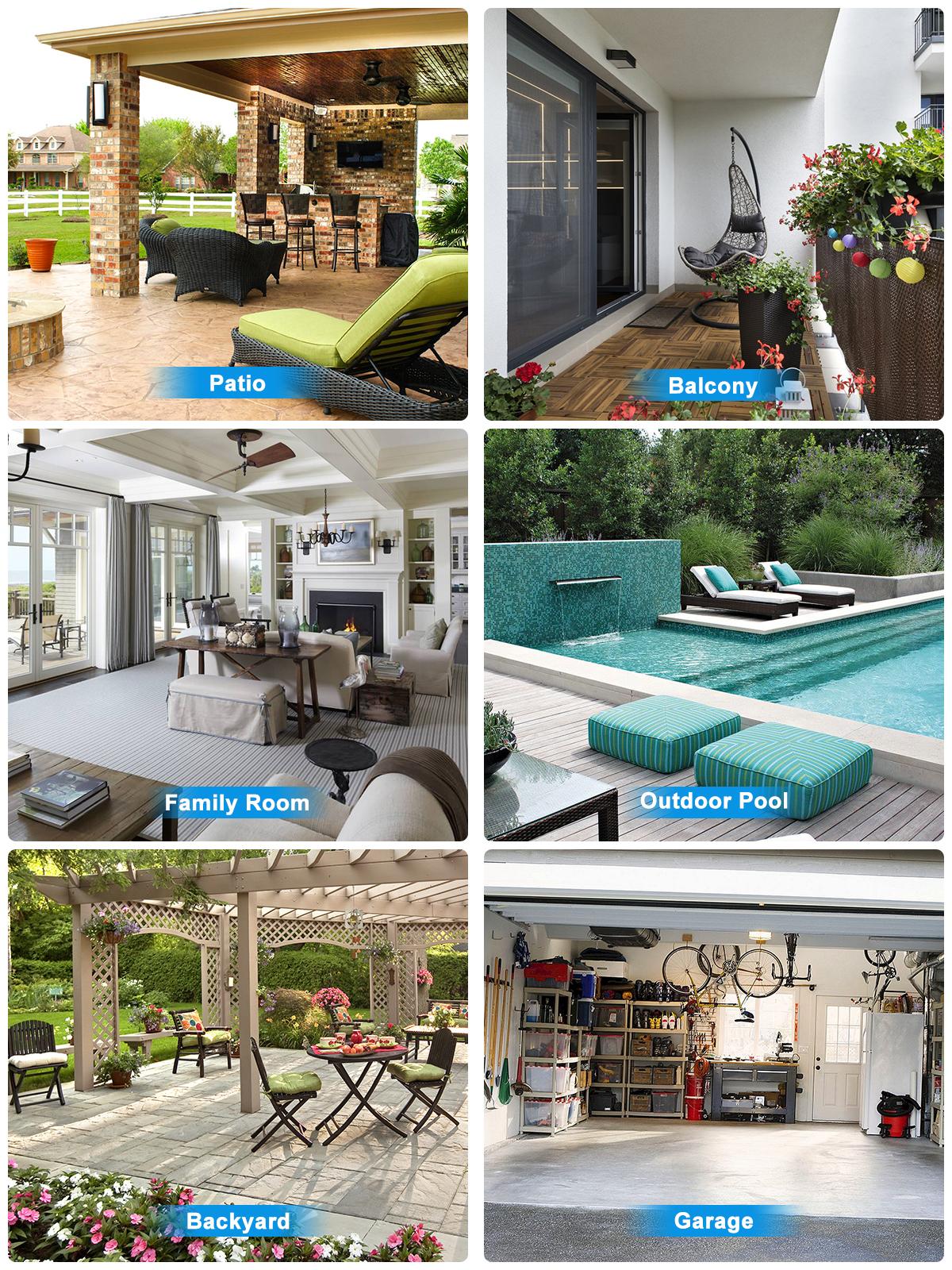 Herdio 4-inch wired speaker with Bluetooth 4-channel amplifier for indoor-outdoor patios, decks, garages (4 speakers) Herdio 4-inch wired speaker with Bluetooth 4-channel amplifier for indoor-outdoor patios, decks, garages (4 speakers)