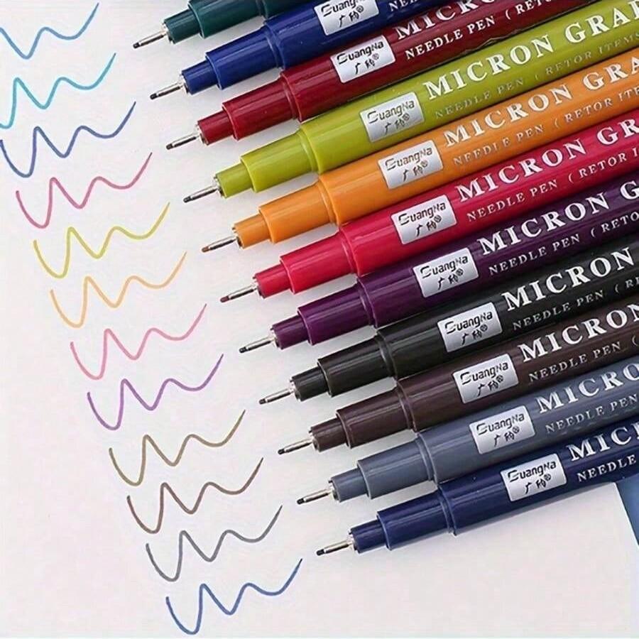 Versatile Pen for Writing & Drawing, Ideal for Beginners Doodling & Professionals Hand-Drawing, Perfect for Students Artists