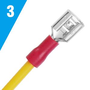 Nilight 840Pcs Copper Cable Connector Kit - 3 Different Sizes, Piggy Back Spade Male Female Solderless Quick Crimp Terminals, Durable Reliable Connectors, Butt Splice Wiring Terminals with AWG Range for All Wiring Projects, Both Indoor/Outdoor Use