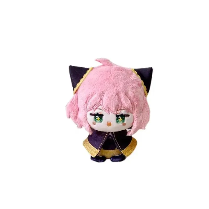 Spy 12cm Loid Forger Plush Dolls XMAS Soft Plushies Cartoon Yor Forger Gifts Stuffed Toy Pendant Dolls Collection