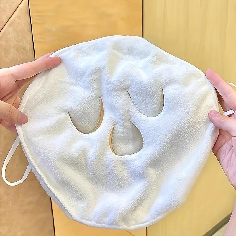 Cold and Hot Steam Face Mask Towel, Home Facial Care Beauty Mask Towel, Dual Use Cold and Hot Compress, Essential for Dorms and Homes