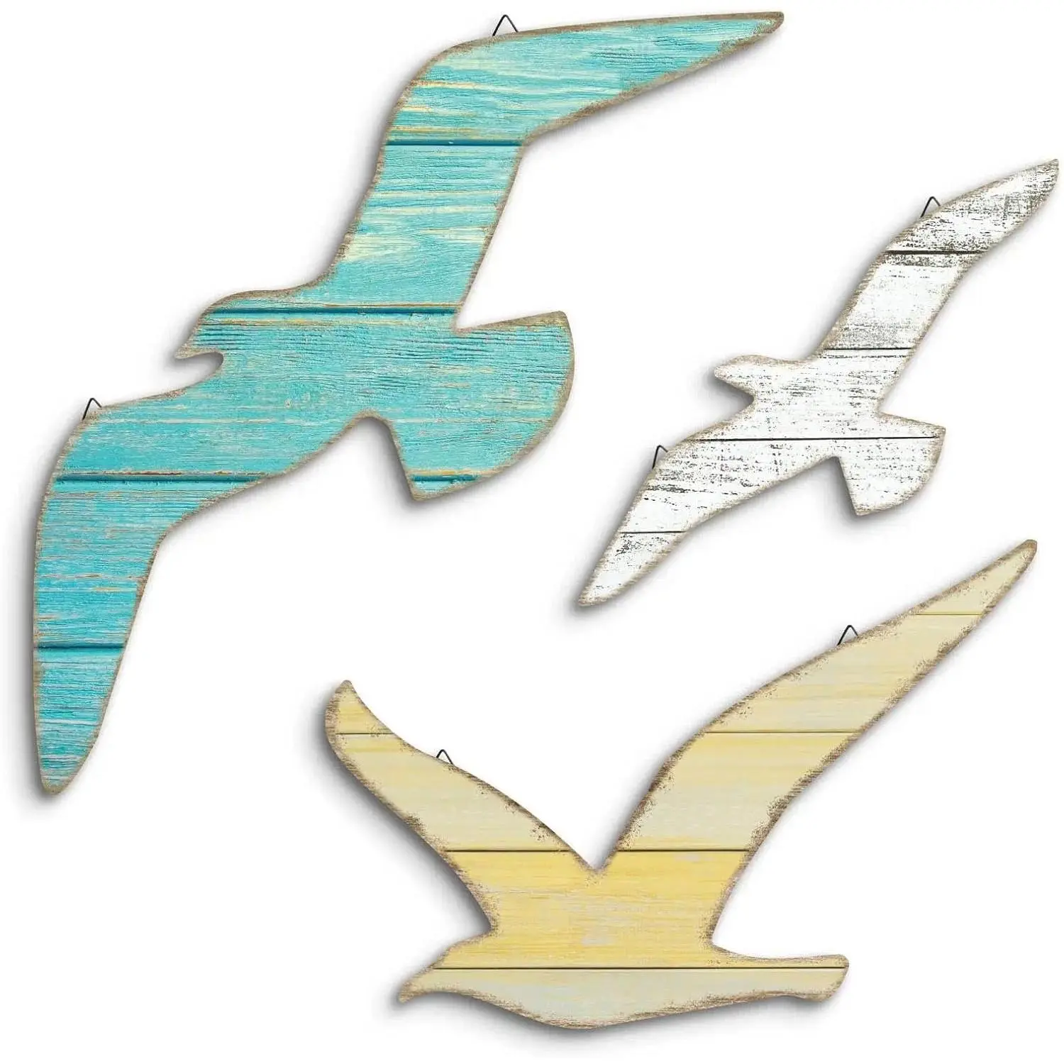 Light Blue+light Yellow+white