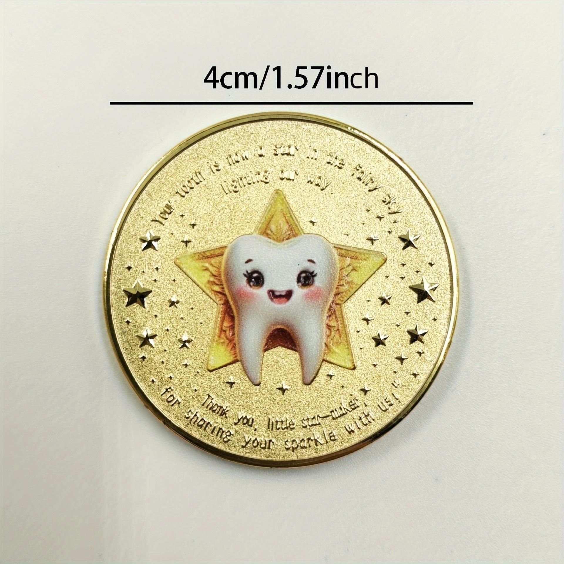 Tooth Fairy Commemorative Coin Copy, Tooth Replacement Memorial Coin ...