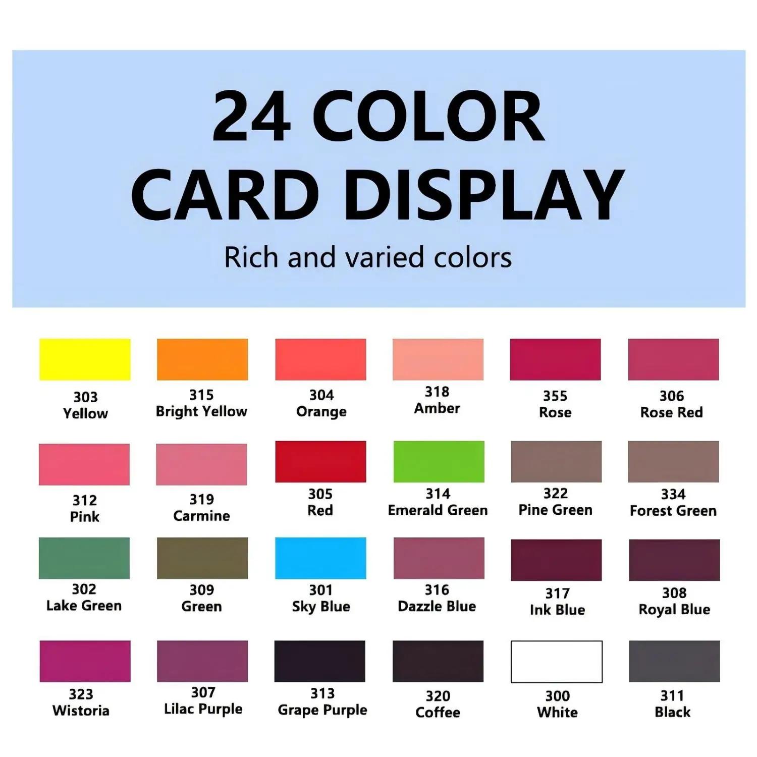 Acrylic Paint Pens Markers Set, Art Markers Set, Acrylic Drawing Markers, Brush Tip Paint Markers For Rock Painting Wood Canvas Stone, Christmas Gift DIY Crafts Customizing my shoes/phone case Soft Brush Tip Acrylic Markers, Quick-Drying Waterproof