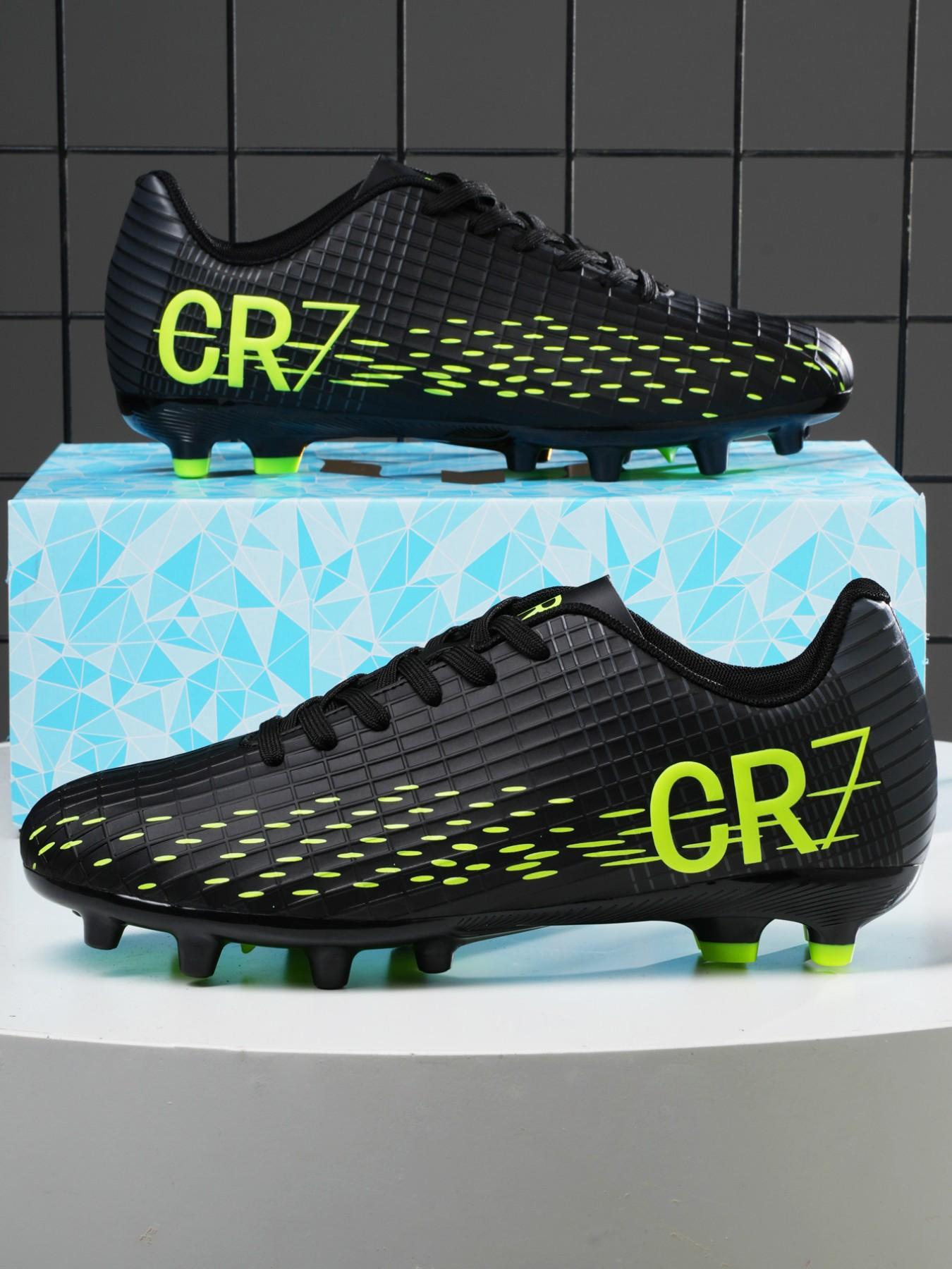 New Men Women Football Shoes World Cup Ag Long Nails Anti-Slip Training Outdoor Lawn Soccer Boots Low Top Short Nails Sports Shoes