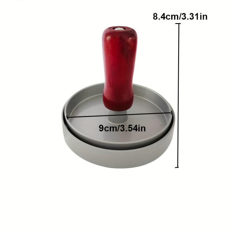 Stuffed Meat Patty Maker Mold, Premium Aluminum Alloy Construction with Non-Stick Handle, Kitchen Utensil for Forming Hamburger Patties