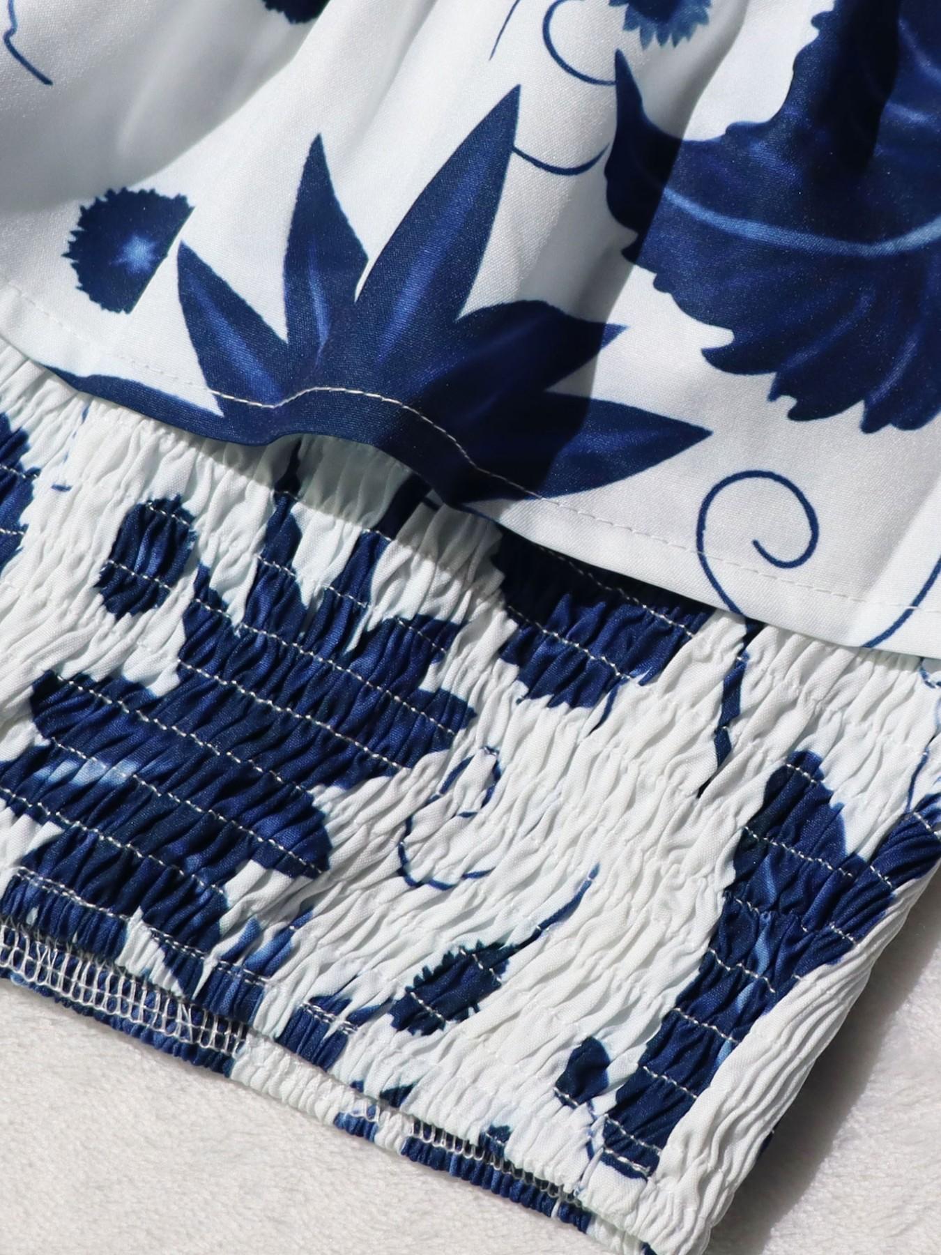 Spring Summer New Women's Fitted Two-Piece Set, Elegant Vacation Style Halter Crop Top + Casual Pants, Perfect for Daily Commute, Street, Beach Parties