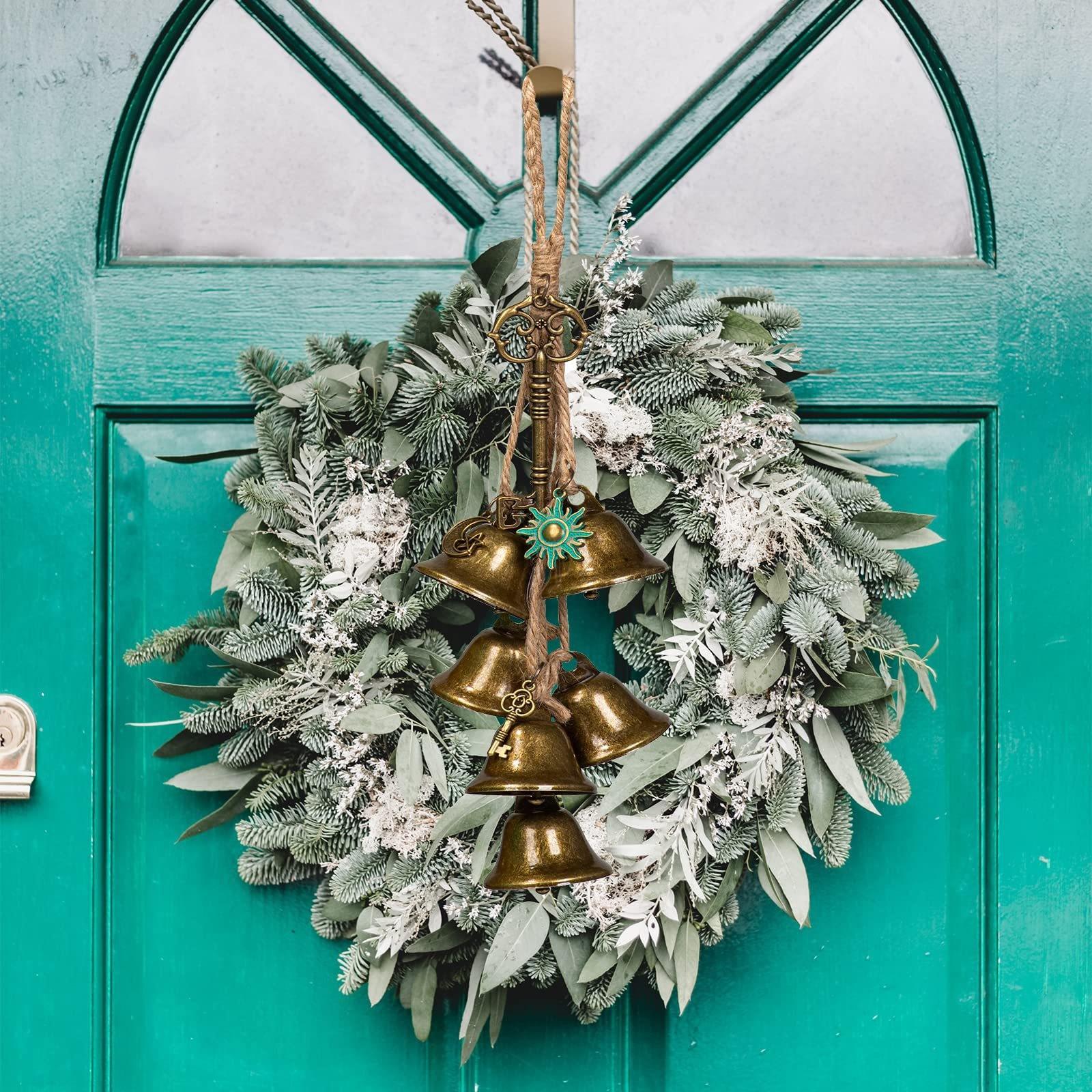 Witch Bell Door Handle Protection Wind Chime Metal Craft Outdoor Garden Decoration, Wind Chime Decorative Artisans' Work