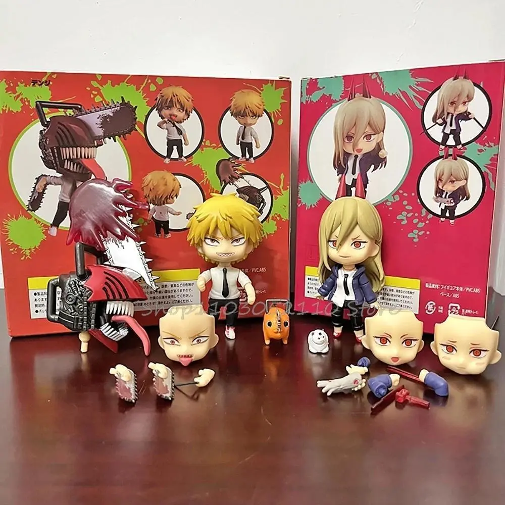 Anime Chainsaw Man 1560 1580 Figure Denji Pochita Power Makima Action Figure PVC Collection Model Doll Toy Gifts Popular toys 2026 Hot selling toys