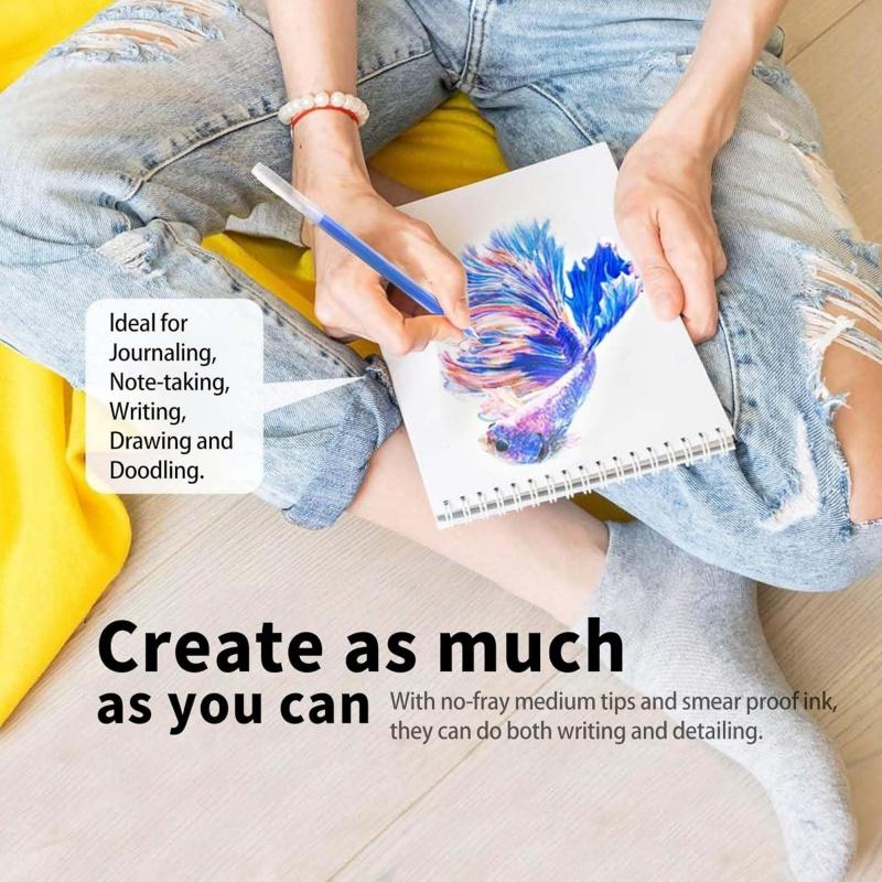 54/99/168/213 Pcs Gel Pens, 0.6 mm Fine Tip Gel Pens for Coloring,Portable Case gel pens Colored for Journaling, Coloring, Painting, Drawing & DIY Crafts,Stackable colors,Smooth,Water-Based 54/99/168/213 Pcs Gel Pens, 0.6 mm Fine Tip Gel Pens for Coloring,Portable Case gel pens Colored for Journaling, Coloring, Painting, Drawing & DIY Crafts,Stackable colors,Smooth,Water-Based