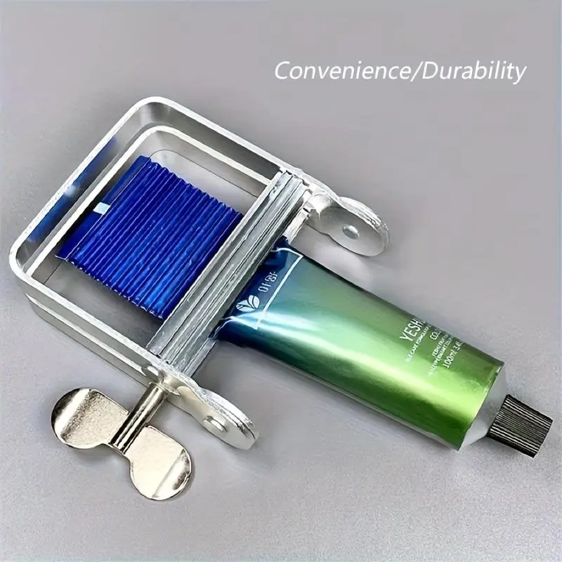 Dye Paste Clip Squeeze Toothpaste Device Squeezer Tool Manual Aluminum Alloy Hairdressing Squeezer Convenience