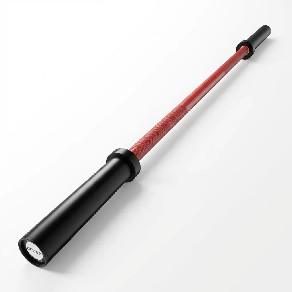 Garvee 7ft Olympic Barbell, 45LB with Hard Chrome Finish, 28mm Grip, 8-Needle Bearings, Compatible with 2" Plates, Suitable for Powerlifting, Squats, Strength Training, and Home Gym Use, 1000-1500LB Capacity