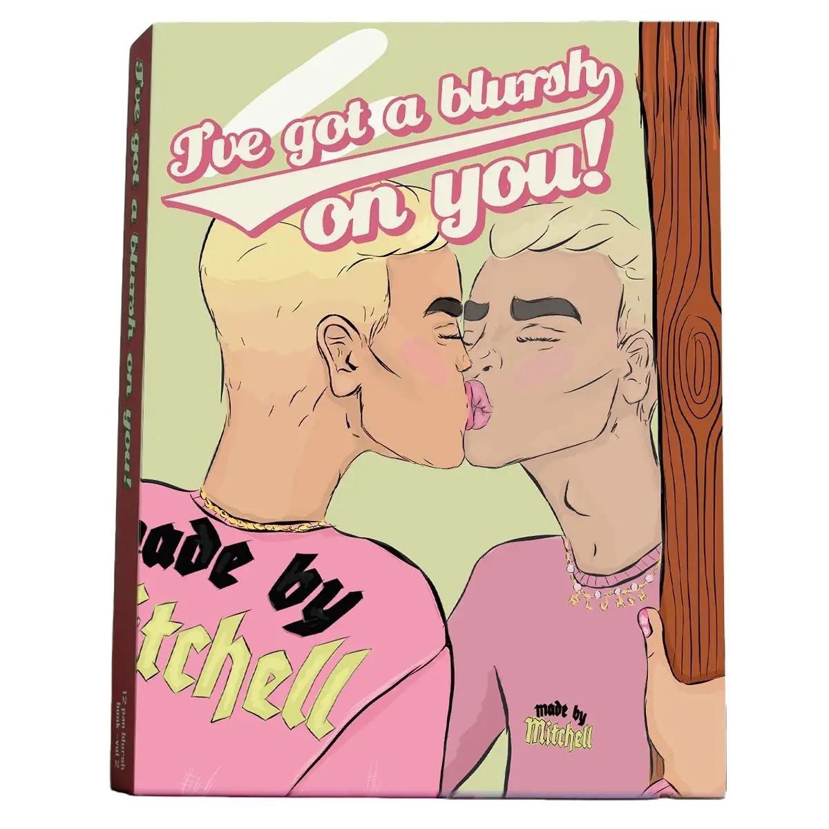 Blush Palette Book - Made By Mitchell, Long Lasting Blush Palette, Multi-use Blush, Festival Gift Birthday Gift, Makeup #TOP PICKS