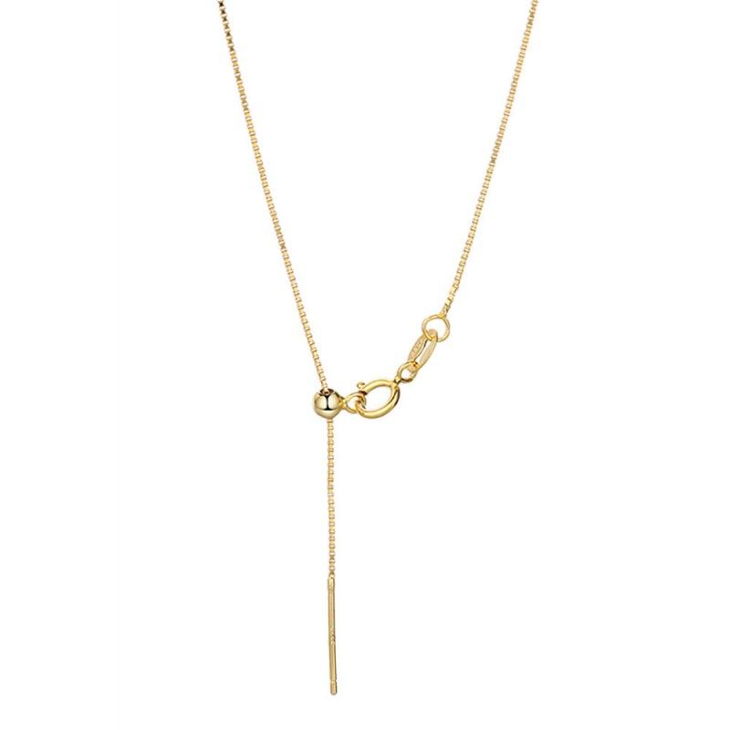 Universal Boxed Chopard Chain 40-55cm Long Chain, with Small Hole Pendant DIY Necklace Universal Chain Gift for Girlfriend