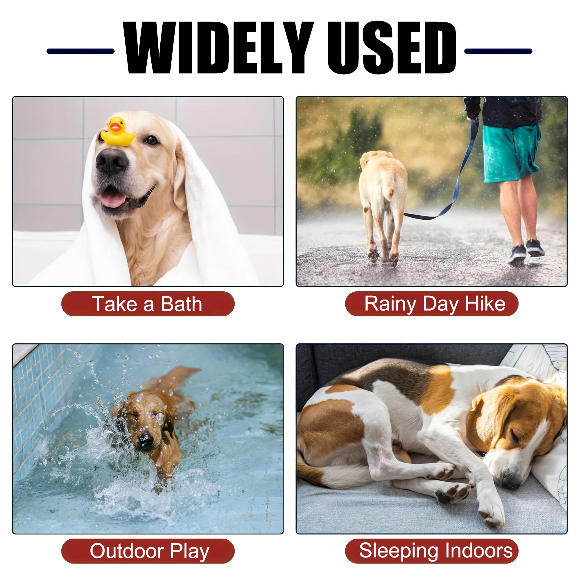 Quick-Drying Dog Bathrobe, 1-Piece Striped Pet Dressing Gown with Adjustable Belly Band, Super-Absorbent Super-Soft Fabric #GLOBAL PICKS Quick-Drying Dog Bathrobe, 1-Piece Striped Pet Dressing Gown with Adjustable Belly Band, Super-Absorbent Super-Soft Fabric #GLOBAL PICKS