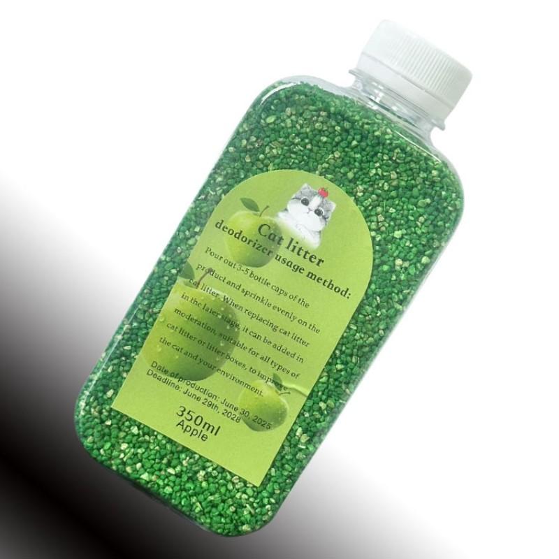 350ML Cat Litter Deodorizer, Long-Lasting Pet Odor Control Granules, Safe for Cats, Dust-Free, Non-Sticky, Perfect Pet Supplies