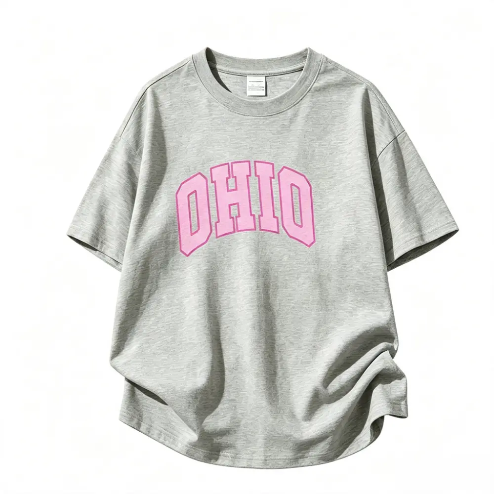 Girly Pink College Varsity Tees College State Name Tees State College Varsity Name Tshirts Varsity State T-Shirts Varsity Collage Tees