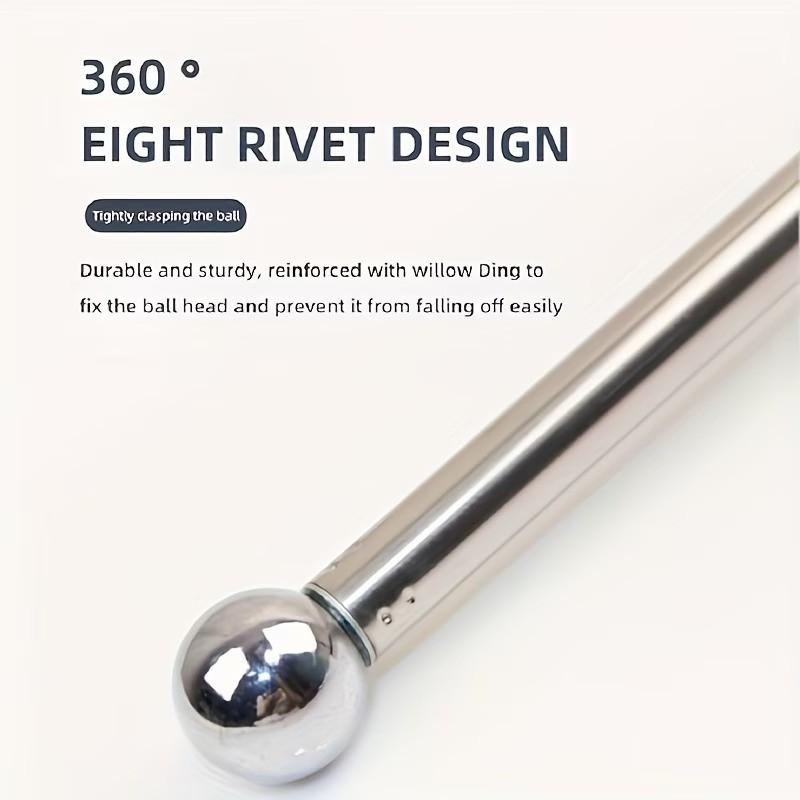 Two-Piece Durable Extendable Hammer Set, Adjustable Length, Retractable Handle, Non-Slip Grip, Ideal for Bathroom, Tile Installation, Home Renovation