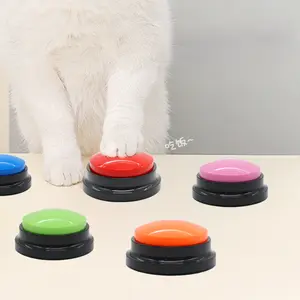 Dog Talking Button Pet Communication Button Sound Maker Cat Bell Toy