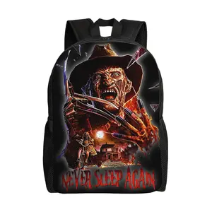 Freddy Krueger Single Panel Backpack with Minimalist Look Blends Easily into School Settings, Errands, or Light Travel Days