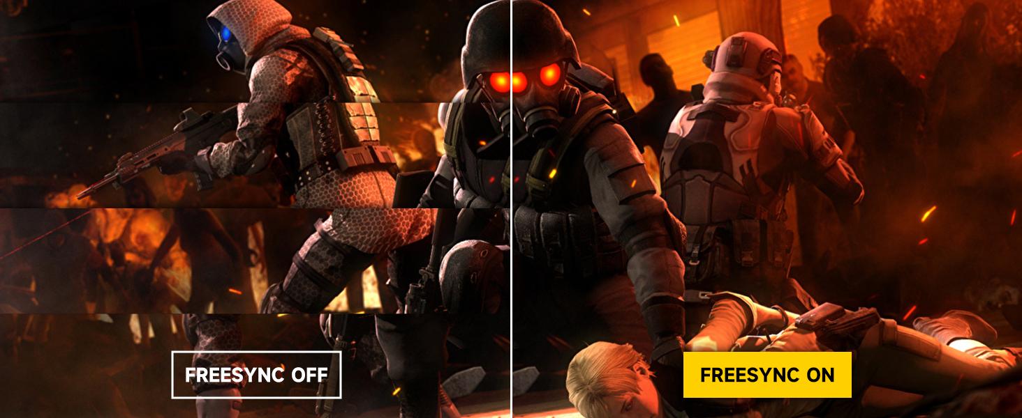 34-Inch Ultrawide Curved Gaming Monitor, 3440x1440 WQHD, Up to 165Hz, 1ms, 1500R Curvature, 100% sRGB, FreeSync Premium, HDMI 2.0 & DisplayPort 1.4, Wall Mountable - Black 34-Inch Ultrawide Curved Gaming Monitor, 3440x1440 WQHD, Up to 165Hz, 1ms, 1500R Curvature, 100% sRGB, FreeSync Premium, HDMI 2.0 & DisplayPort 1.4, Wall Mountable - Black