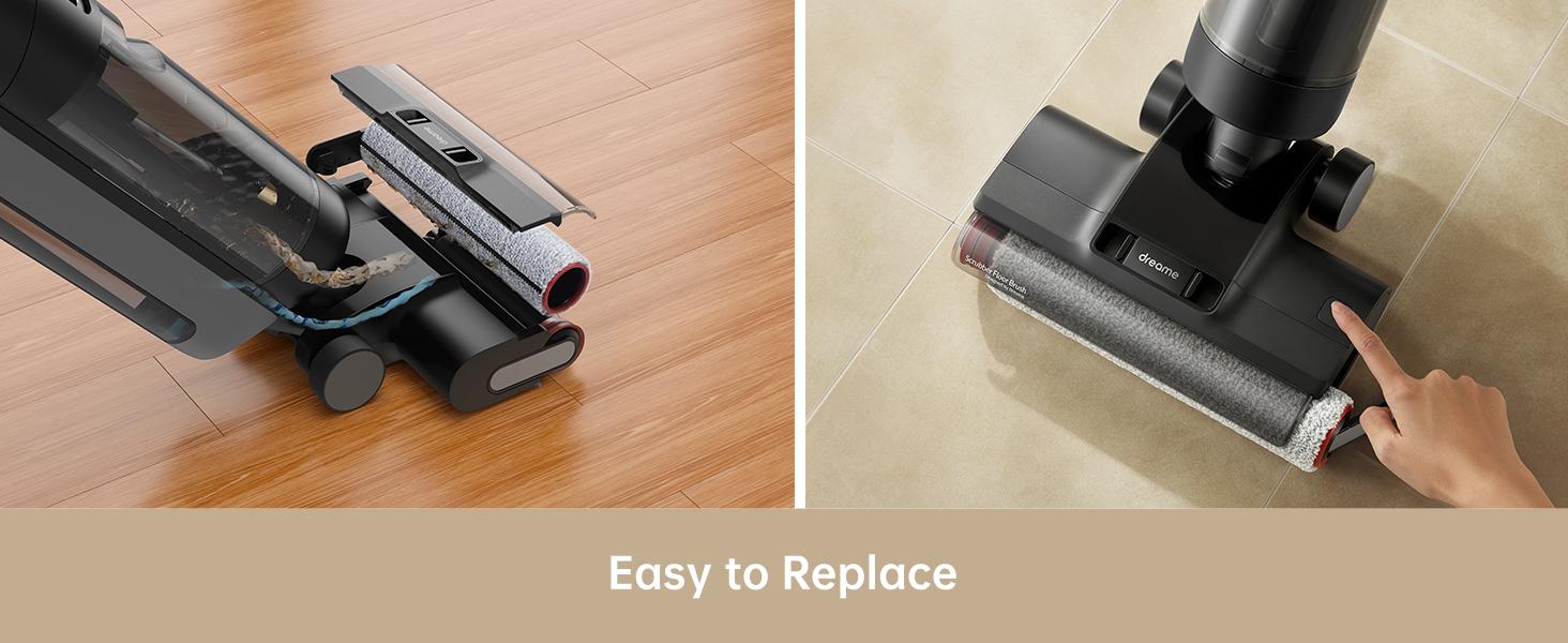 DREAME Replacement Brush Roller, for Powerful Cleaning Replacement Replacement Parts