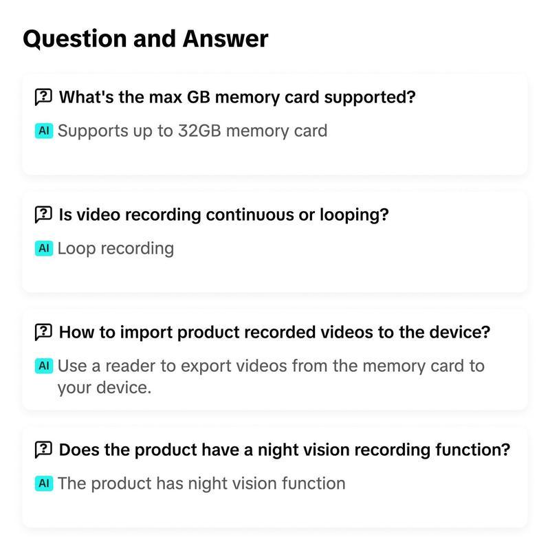 3.16 Inch Screen Car Dashboard Camera, 1 Count 1080P HD Night Vision Loop Recording DVR, G- sensor Dash Camera for Car, Truck, Suv, Motorcycle