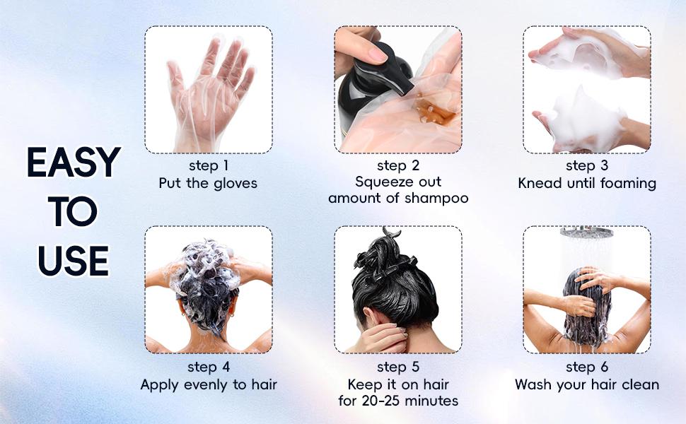 KAISASA Black 3 in 1 Hair Dye Shampoo - Can cover gray hairs, Contains Ginseng Extract, Natural Haircoloring, Plant Haircare, black hairdye KAISASA Black 3 in 1 Hair Dye Shampoo - Can cover gray hairs, Contains Ginseng Extract, Natural Haircoloring, Plant Haircare, black hairdye