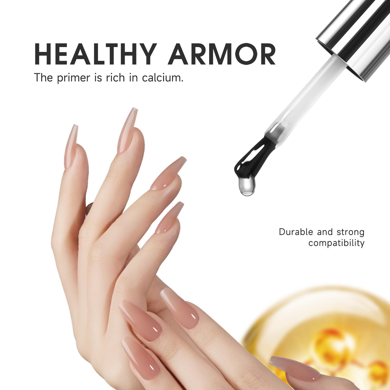 THREE COLOUR FISH Top Coat Base Gel & Nail Glue Set-2Pcs No Wipe Top Coat & Base Coat with 5 In 1 Nail Glue Shine Effect Long Lasting Soak Off Uv Light Lamp Diy Home for Women Girls