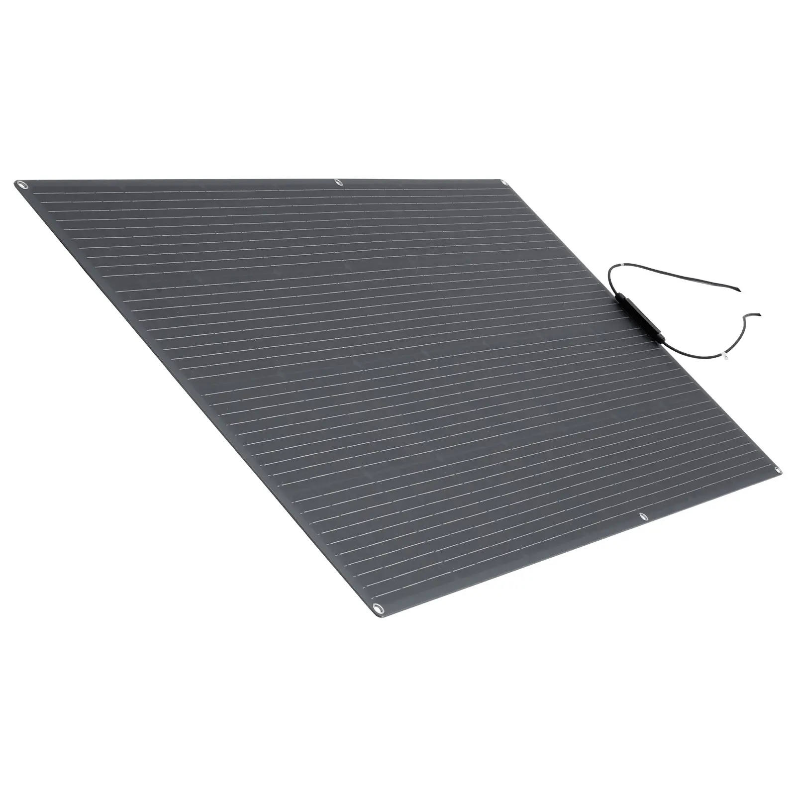 200W Semi-Flexible Monocrystalline Solar Panel - 21.9% Efficiency Off-Grid Power Charger with MC4 Cable Output, IP67 Rated Waterproof for Marine, RV Curved Surfaces