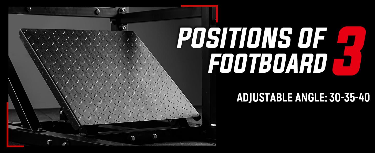 Pendulum Squat Machine, Plate Loaded Hack Squat Machine, Lower Body Strength Training Home Gym Station Home Gym System