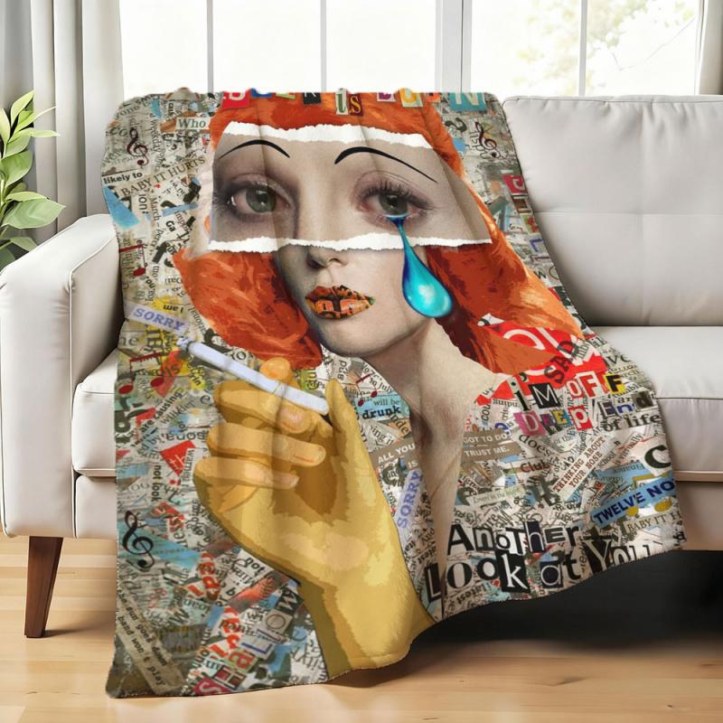 Cute and Practical Blanket A Star Is Born Themed Art Reusable Quilts Comfortable sofa decoration camping and picnic blanket winter warming blanket