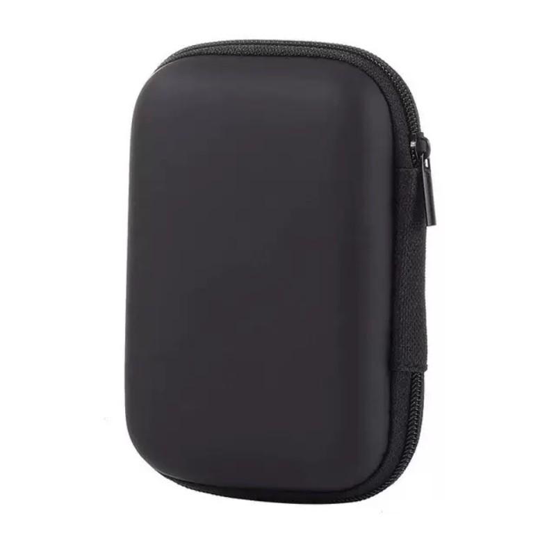 Bluetooth-compatible Wired Earphone Box, Universal Earphone Case, Shockproof Wallet, Includes Charger and Data Cable, Ready Stock