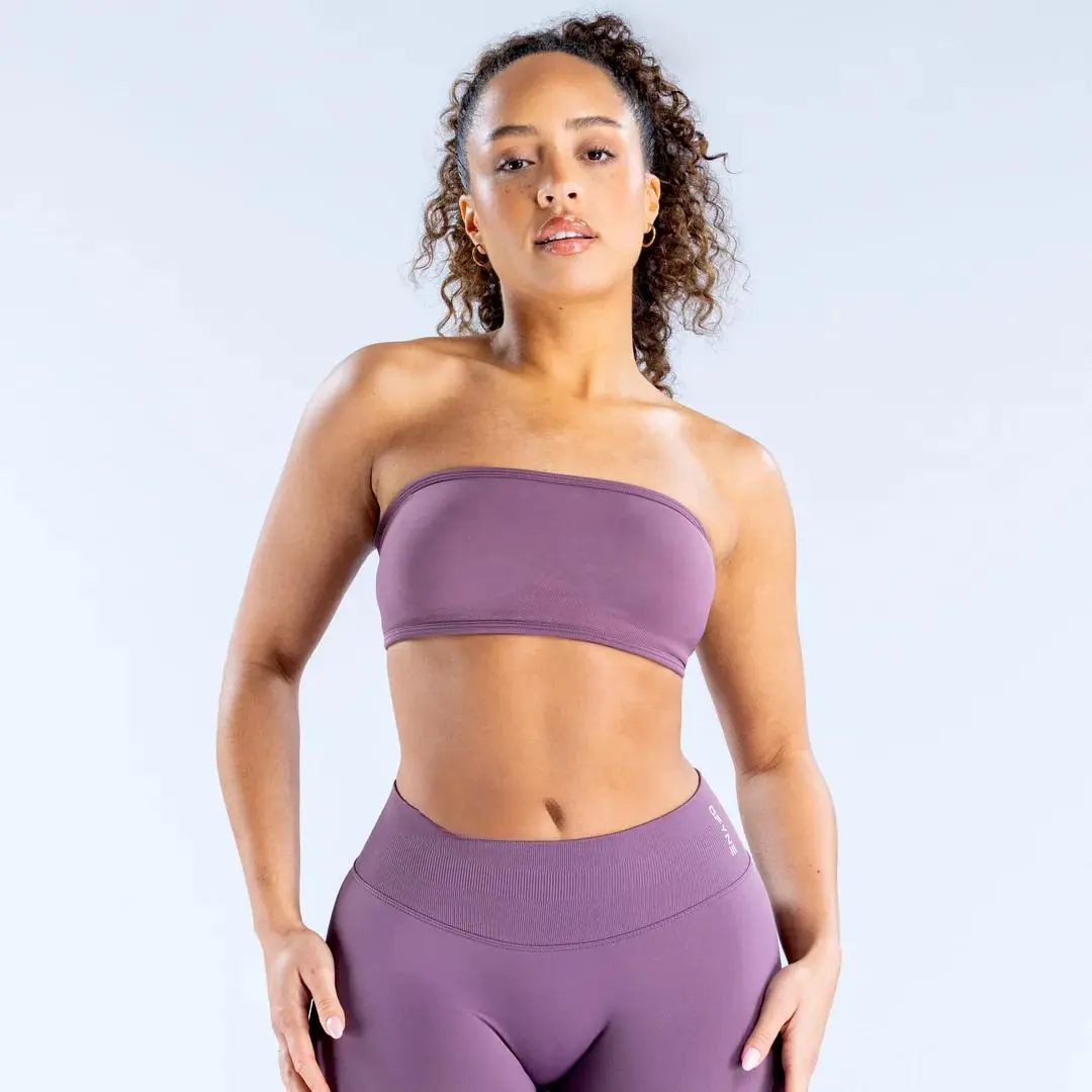 DFYNG Impact Backless Bandeau – Seamless Minimal Support Bra for Movement and Style