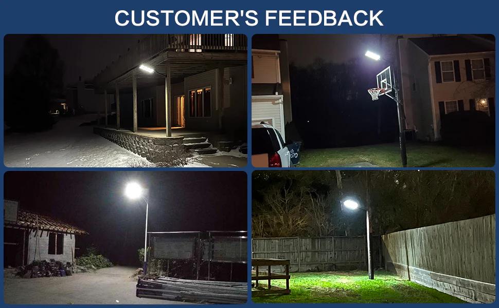 HYKOONT Solar Outdoor Street Lights Dusk to Dawn Auto Lighting up 6500K IP66 Waterproof 3-year-warranty Solar Security Light with Motion Sensor for Outdoor Garden Street Yard Fall Porch Decor HYKOONT Solar Outdoor Street Lights Dusk to Dawn Auto Lighting up 6500K IP66 Waterproof 3-year-warranty Solar Security Light with Motion Sensor for Outdoor Garden Street Yard Fall Porch Decor