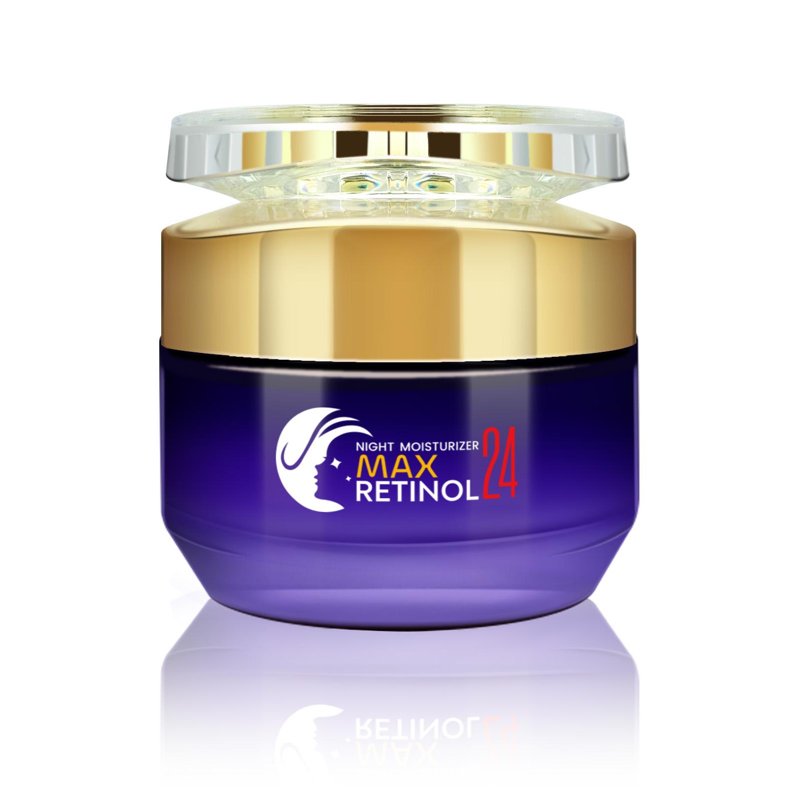 50g Retinol Night Balm, 24-Hour Moisturizer, Anti-Wrinkle, Collagen Peptide, Niacinamide, Hyaluronic Acid, Firming, Brightening, All Skin Types