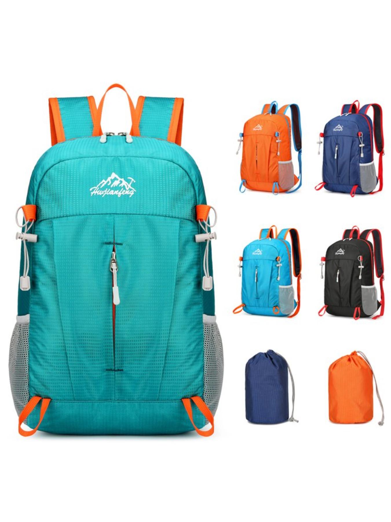 Lightweight Outdoor Foldable Backpack Water Resistant Nylon Hiking Cycling Large Capacity Sports Bag