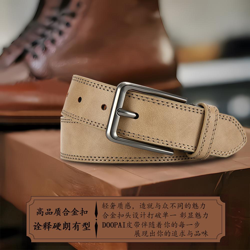 1PC Men's Fashion Classic Retro Denim Belt, DOOPAI Versatile Temperament Casual Men's Belt, Is A High-quality Choice for Gifts, Halloween, Father's Day