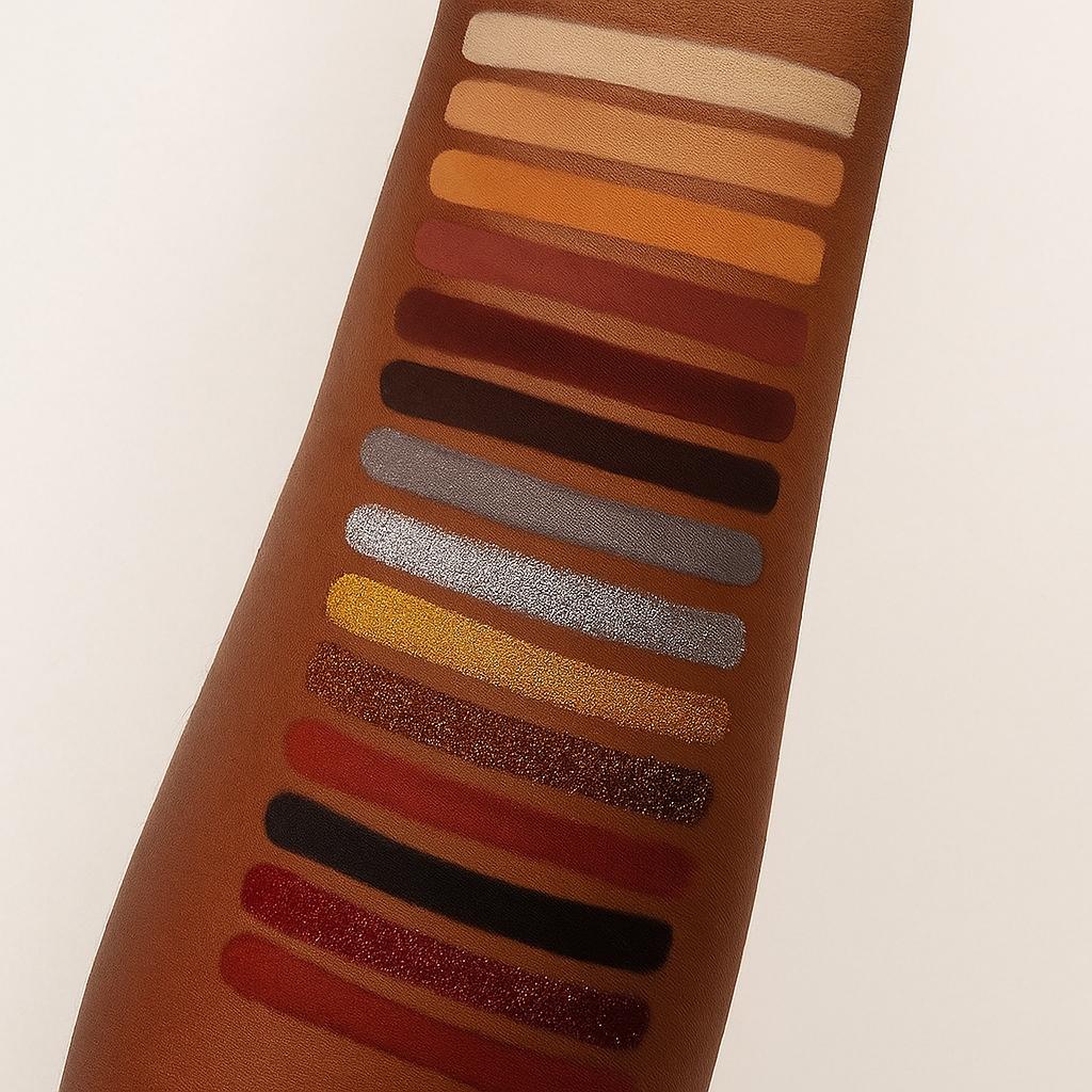 K'apeine 29 Color Dreamy Shimmering Eyeshadow Palette 03#, Matte & Shimmer Multitone Shades, Perfect for Daily & Holiday Makeup, High Value Eye Shadow Set
