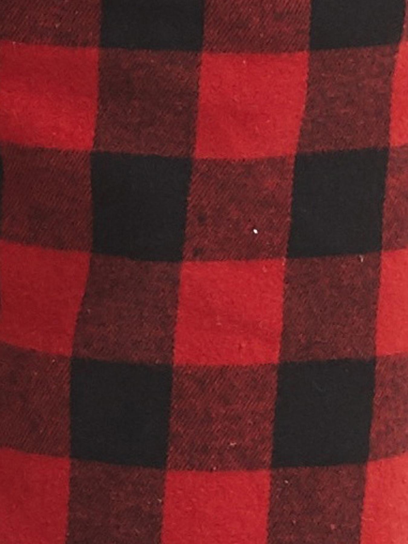 Women's Flannel Plaid Sleep Pants Soft Comfortable Indoor Home Long Pants Casual Outdoor Drawstring Waist All Seasons Cotton