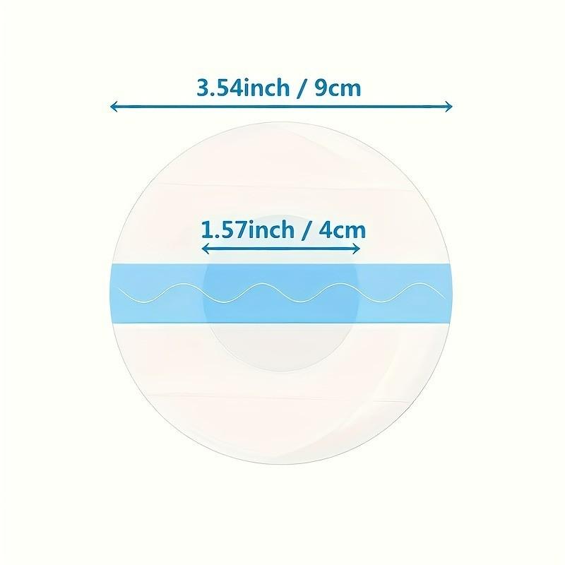 115 Count Universal CGM Overpatches for FreeStyle Libre 2/3 & Dexcom G7, 9cm/3.54inch Breathable Waterproof Sensor Tape with 4cm Non-Stick Center, Strong Adhesion Hypoallergenic Adhesive Patches to secure the sensor (Sensor Not Included)