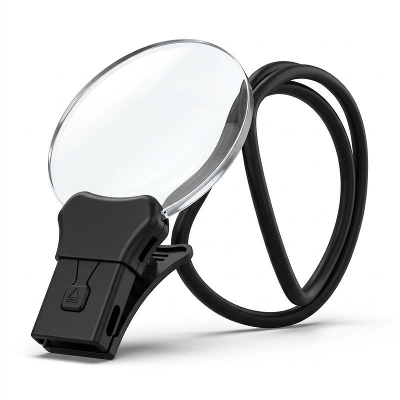 Hanging neck magnifying glass desktop reading artifact embroidery cross stitch dedicated manual labor hands-free tool for elderly reading magnifying glass